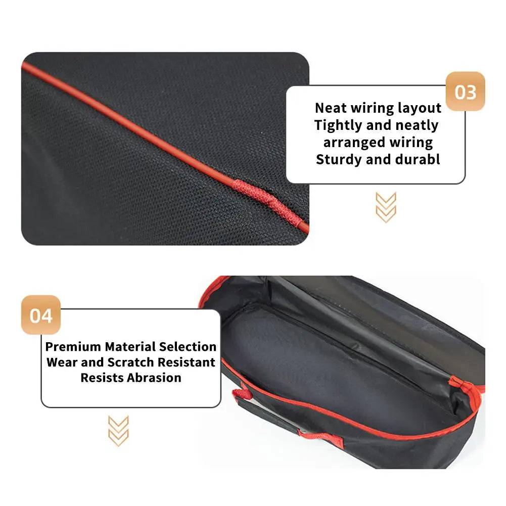 Portable Tool Storage Bag – Wear-Resistant Polyester Car Pouch Tool Storage Bag Axl