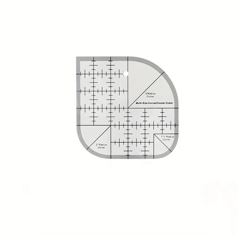 Acrylic Corner Quilting Ruler – DIY Sewing Template Tool Quilting Ruler Axl