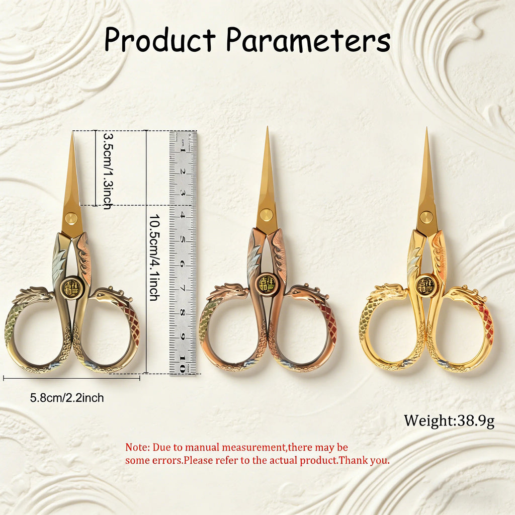 Vintage Embroidery Scissors – Stainless Steel Thread Cutter Embroidery Scissors Axl