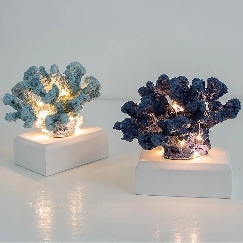 Resin Coral Figurine – Coastal Mediterranean Home Décor Resin Coral Figurine Axl