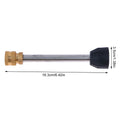 Stainless Steel Car Washer Extension Rod & Nozzle Adapter Car Washer Accessory Axl Onesize