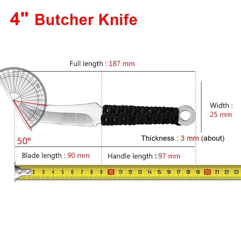 InLeung Handmade Boning Knife – Stainless Steel Chef Knife Boning Knife Axl