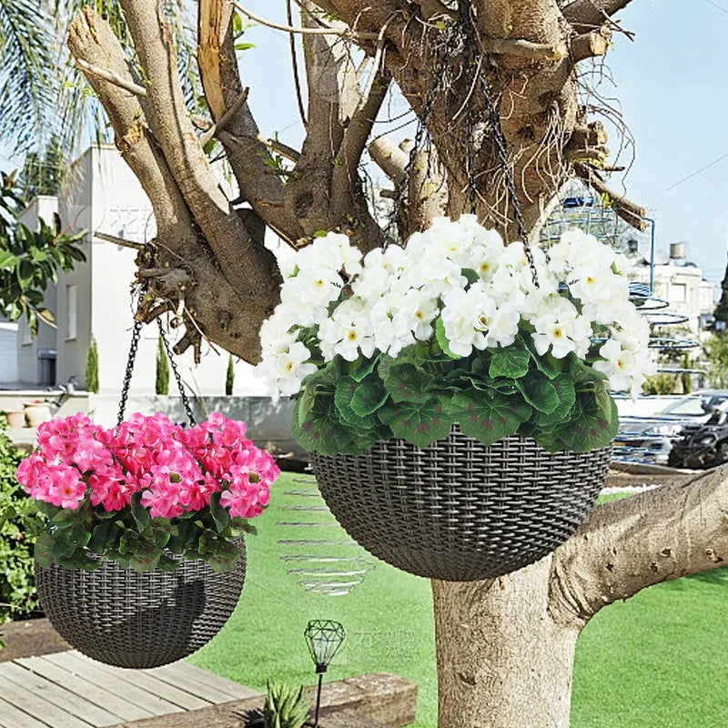 Silk Begonia Artificial Flowers – Wedding, Home & Party Decor Artificial Silk Flowers Axl