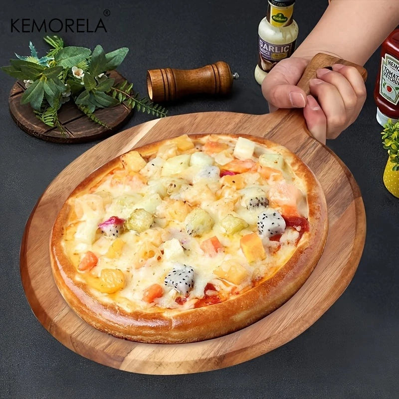 Acacia Wood Cutting Board with Handle | Kitchen Chopping Board Wood Cutting Board Axl