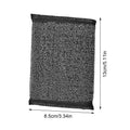 6-Pack Wire Dishwashing Scrubber – Non-Scratch Scrub Sponge Dishwashing Scrubber Set Axl Black