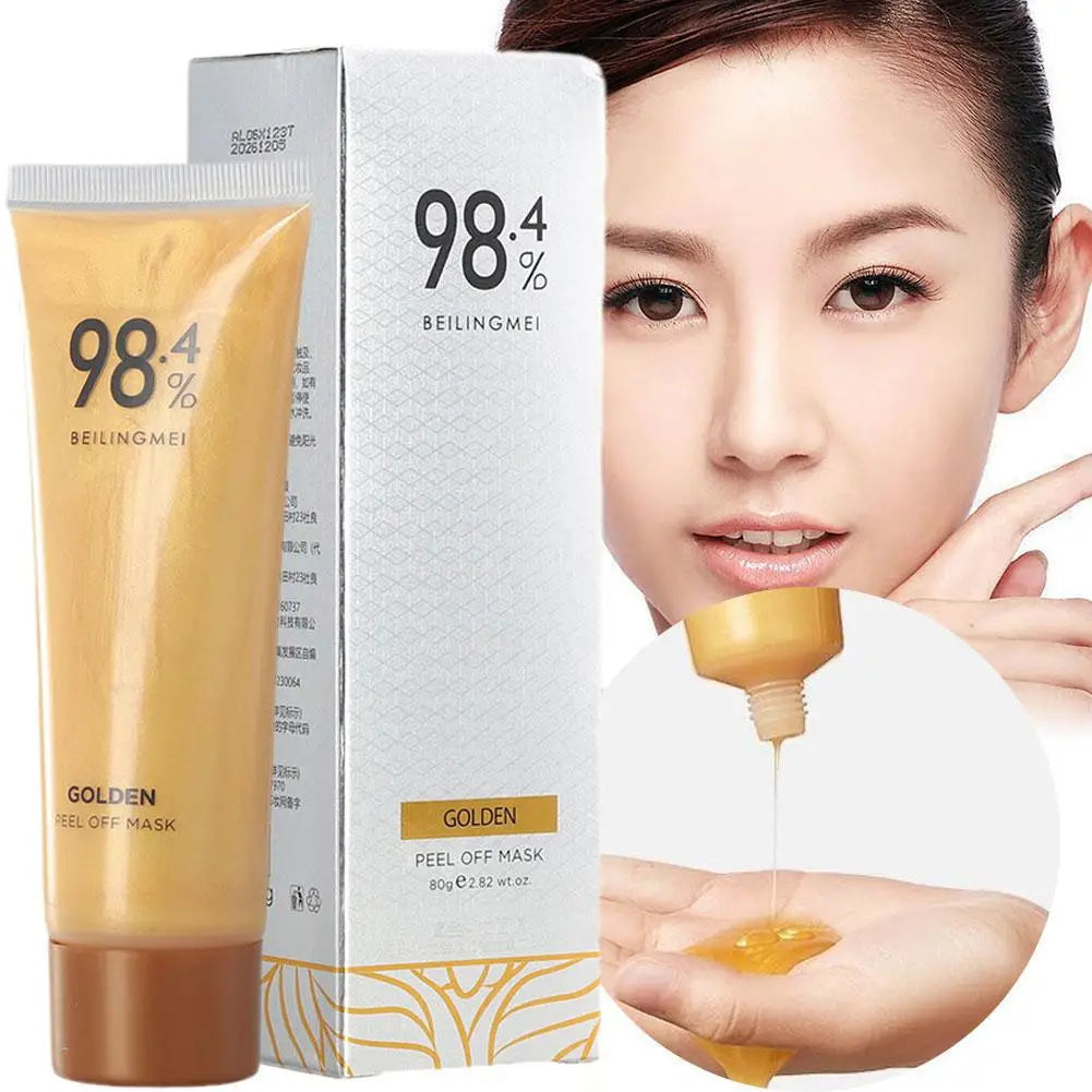 Gold Peel-Off Face Mask – Oil Control, Pore Purifying & Moisturizing Peel-Off Face Mask Axl
