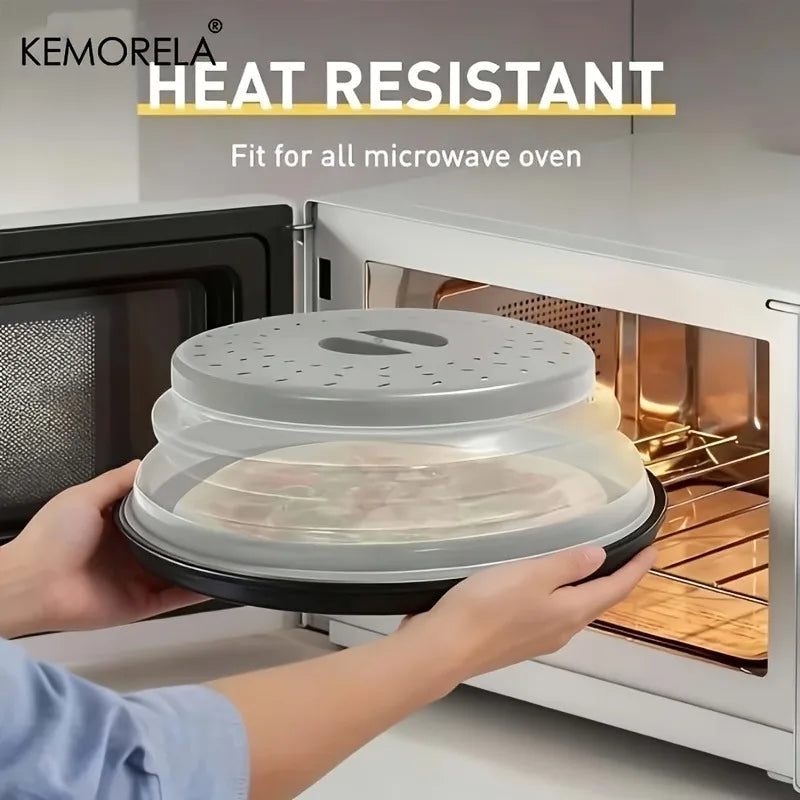 Microwave Splash Cover – Foldable, Retractable & Dishwasher Safe Microwave Splash Cover Axl