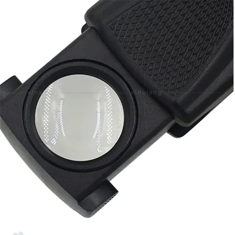 45X LED Foldable Magnifying Glass with Keychain Loupe Pocket Magnifying Loupe Axl 45x