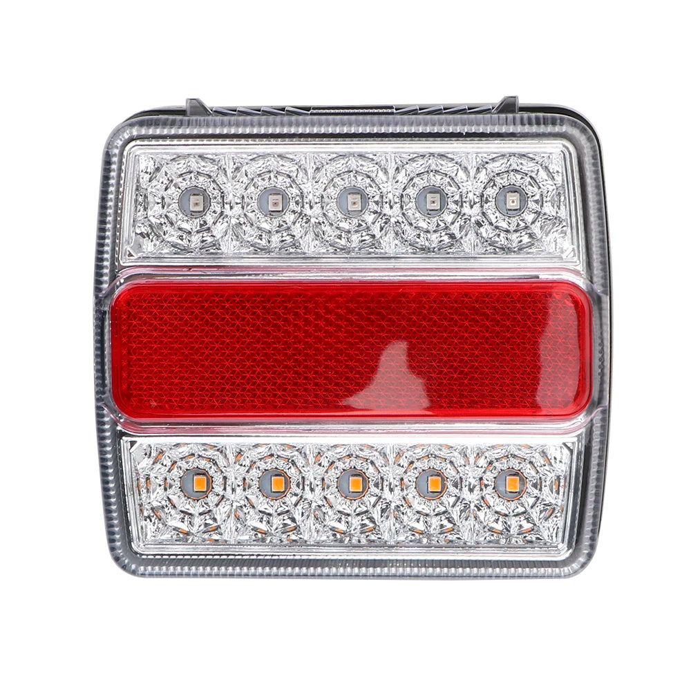 16-LED Magnetic Trailer Tail Lights 12V Combo Set (2-Pack) Trailer Tail Light Axl
