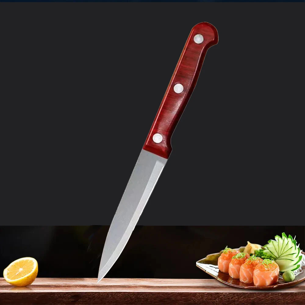 Sharp Stainless Steel Paring Knife – Fruit & Kitchen Knife Paring Knife Axl 1pcs