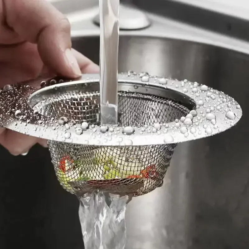 Stainless Steel Sink Strainer – Hair & Food Drain Catcher Sink Drain Strainer Axl