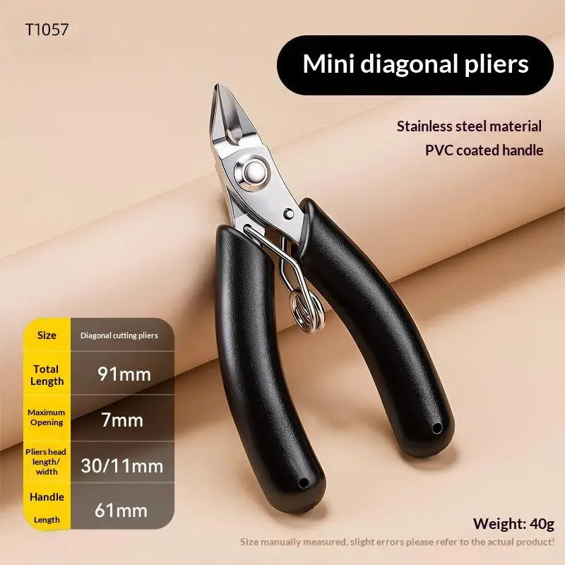 Mini Needle Nose Pliers – Stainless Steel Jewelry Making Tool Mini Jewelry Pliers Axl A2