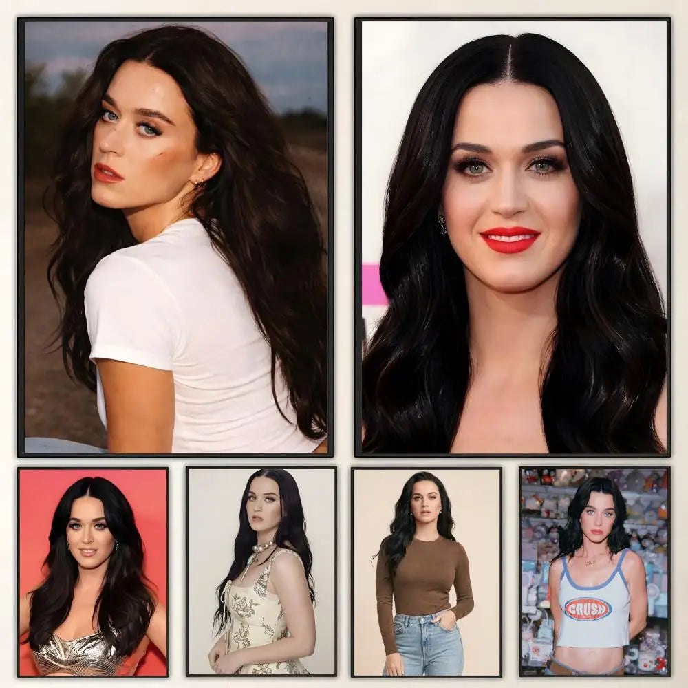 Katy Perry HD Art Poster – Waterproof Sticky Wall Décor Wall Art Poster Axl