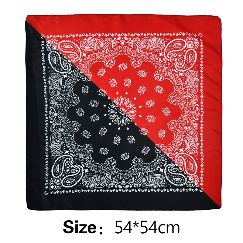 Hip Hop Printed Bandana – Unisex Headband, Wristband & Scarf Fashion Bandana Axl