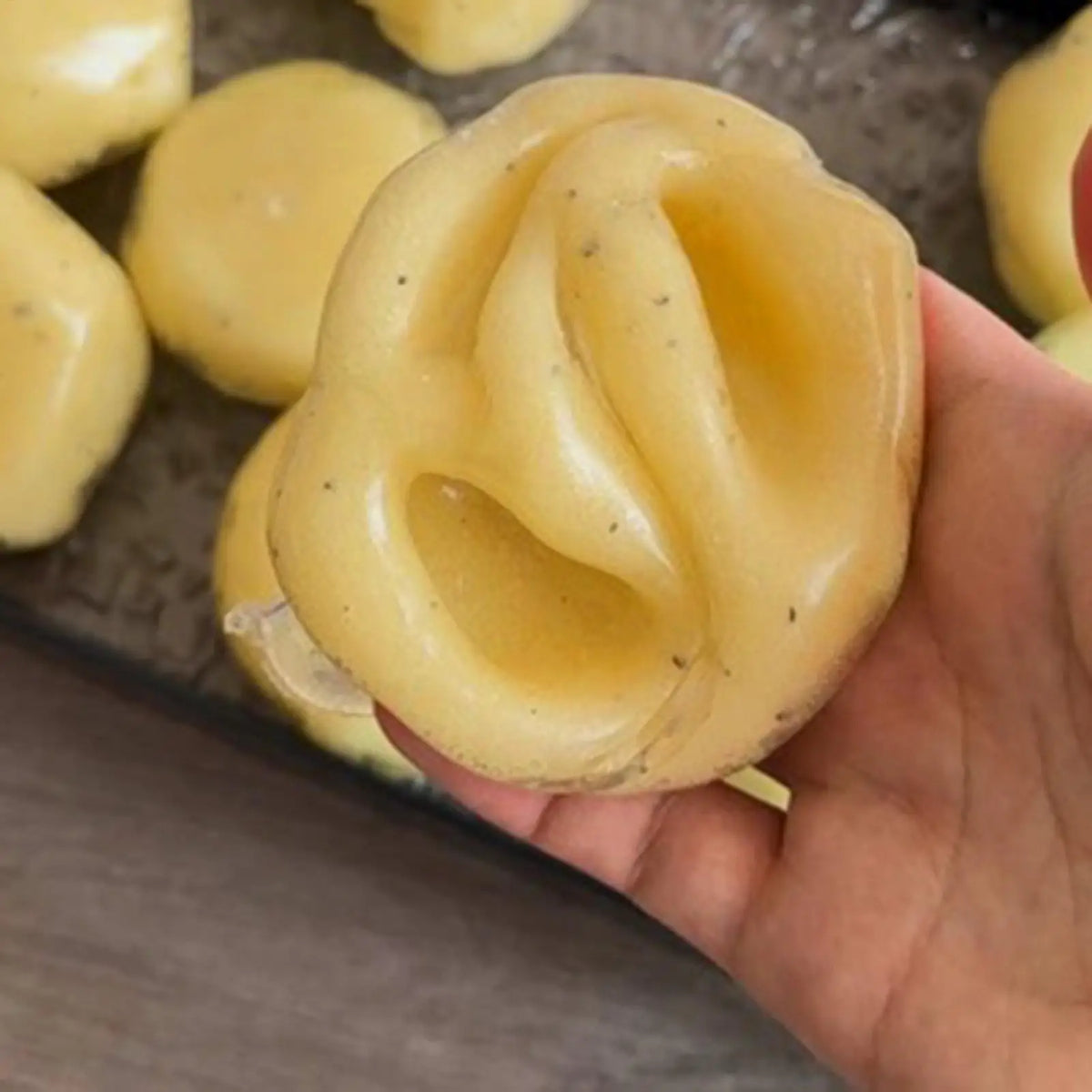 Soft Fake Potato Fidget Squeeze Toy for Adults & Teens Fidget Squeeze Toy Axl