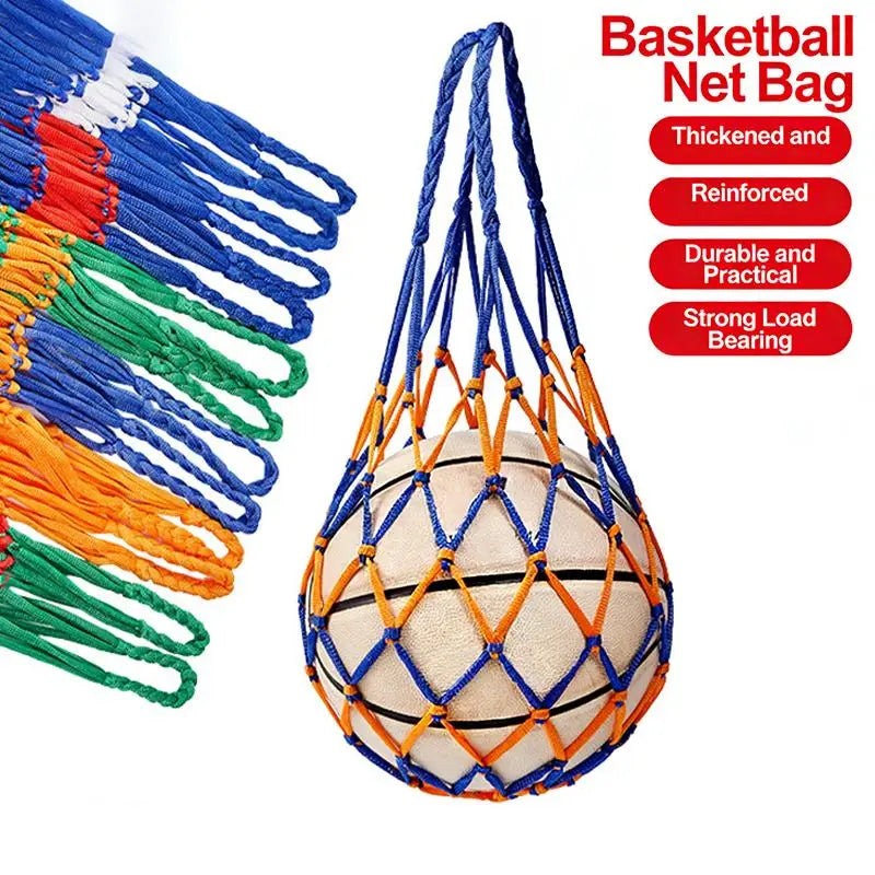 Mesh Ball Carry Bag – Portable Net Sack for Soccer & Sports Sports Ball Bag Axl