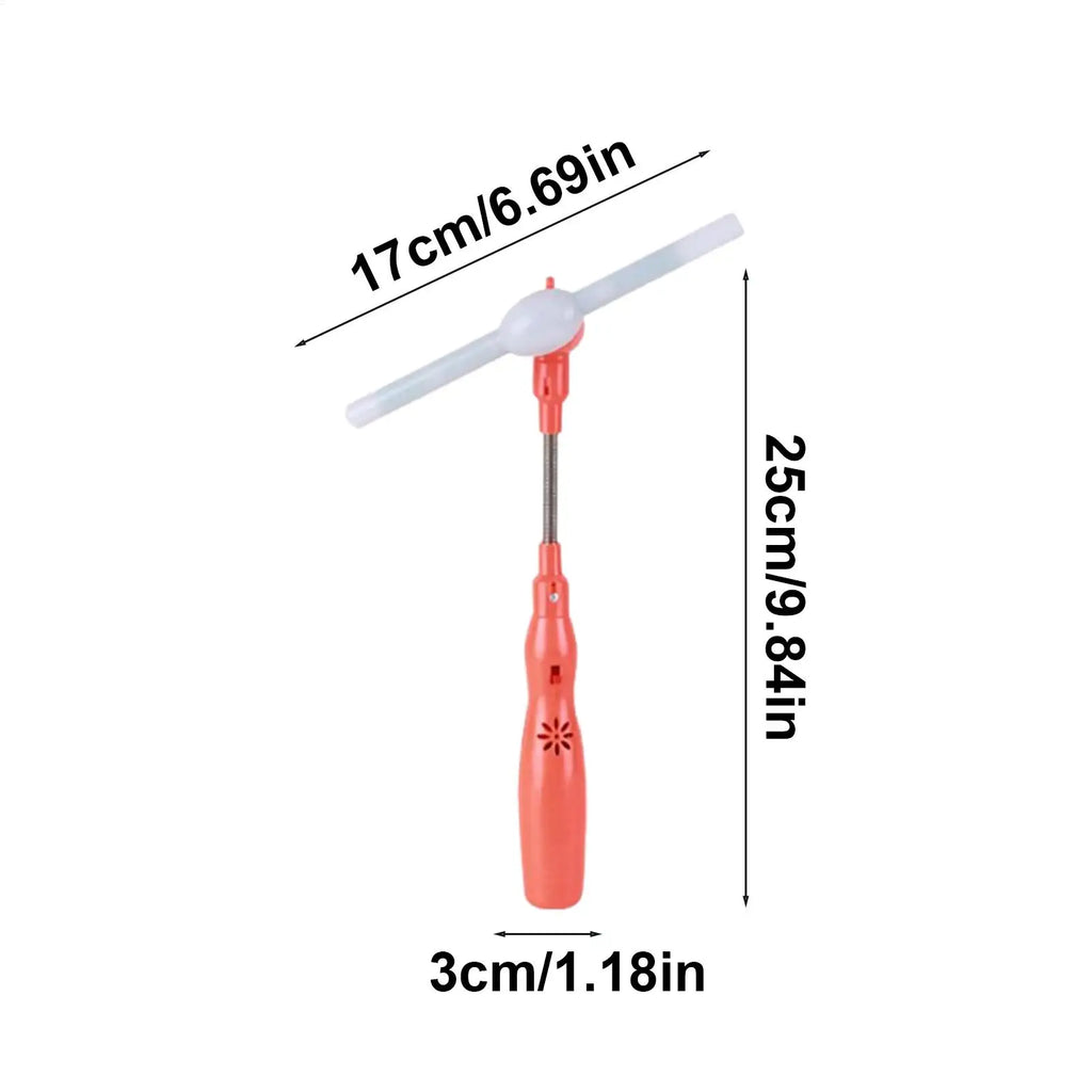 LED Spinner Wand Toy for Kids – Flashing Pinwheel with Music LED Spinner Toy Axl