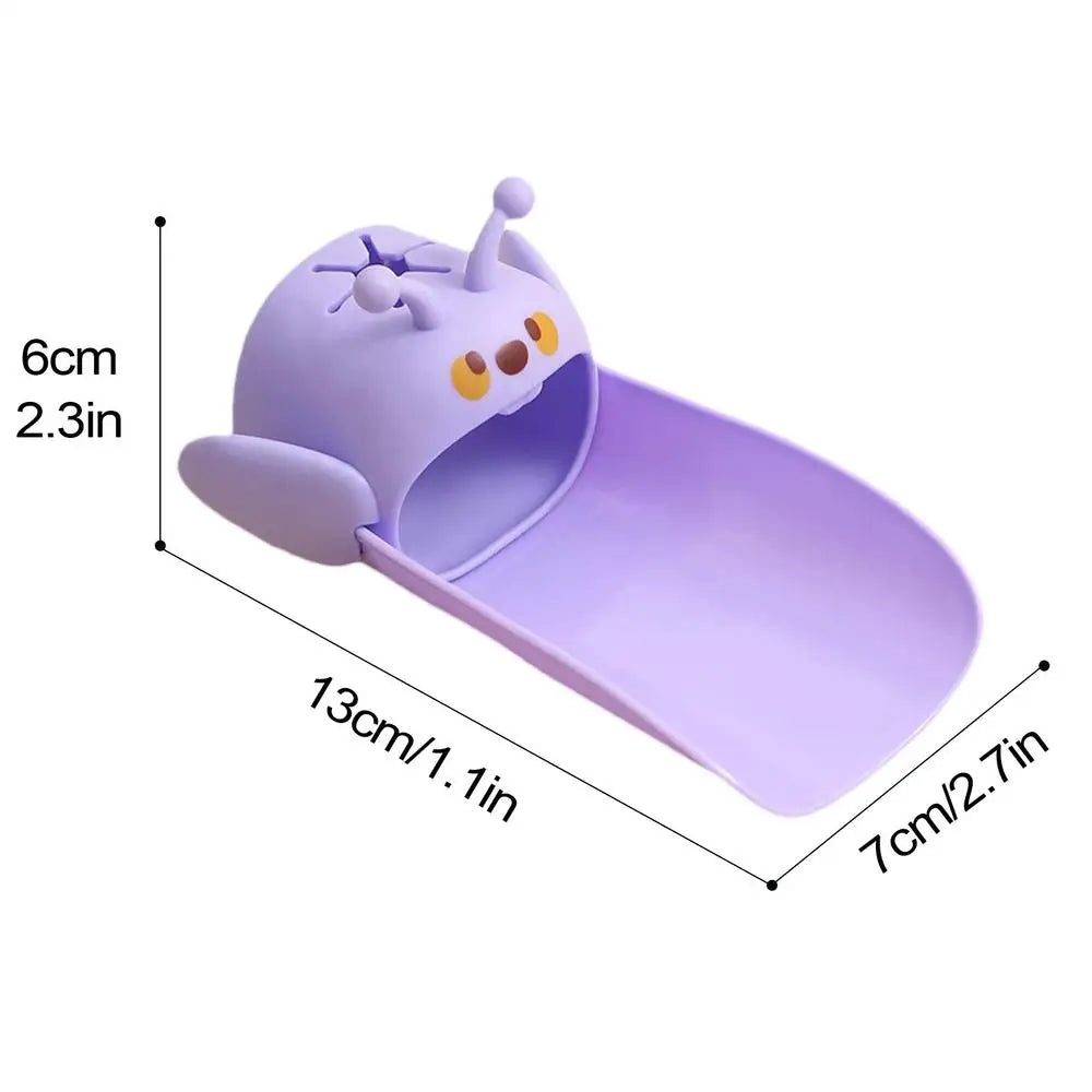 Kids Silicone Faucet Extender – Toddler Sink Splash Guard Kids Faucet Extender Axl Purple
