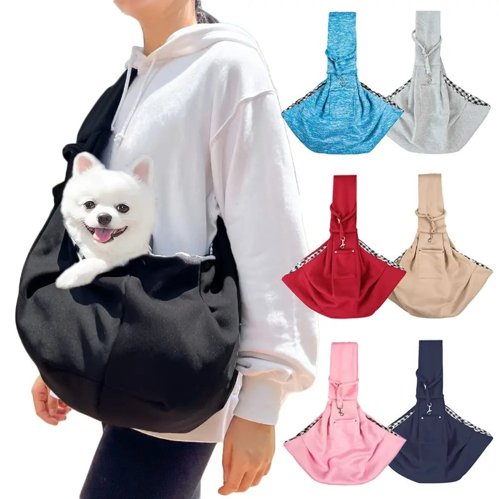 Pet Sling Carrier Bag – Crossbody Shoulder Bag for Dogs & Cats Pet Sling Carrier Axl