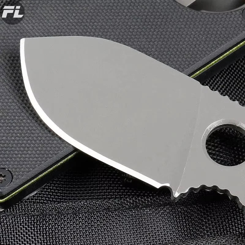 Mini EDC Keychain Knife – Stainless Steel Portable Fruit Blade EDC Keychain Knife Axl