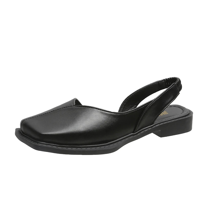 Women's Zebra Print Slingback Low Heel Mule Sandals Mule Sandals Axl black 38
