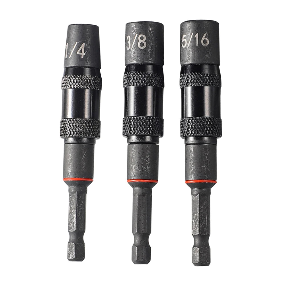 Hex Magnetic Screwdriver Extension Rod | 360° Rotation Adapter Screwdriver Extension Rod Axl 3pcs China Mainland
