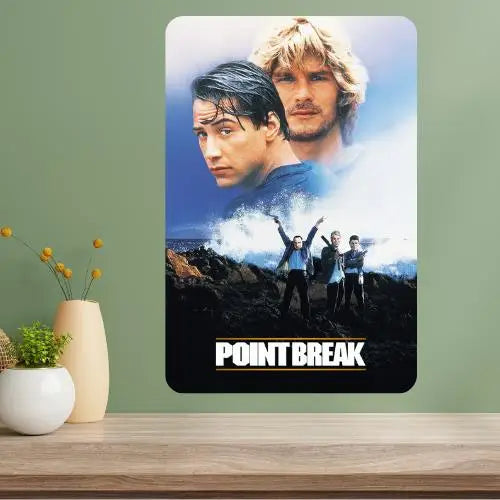 Point Break Movie Metal Poster Sign – Retro Aluminum Wall Decor Metal Wall Sign Axl aluminum sign aluminum 14x20cm