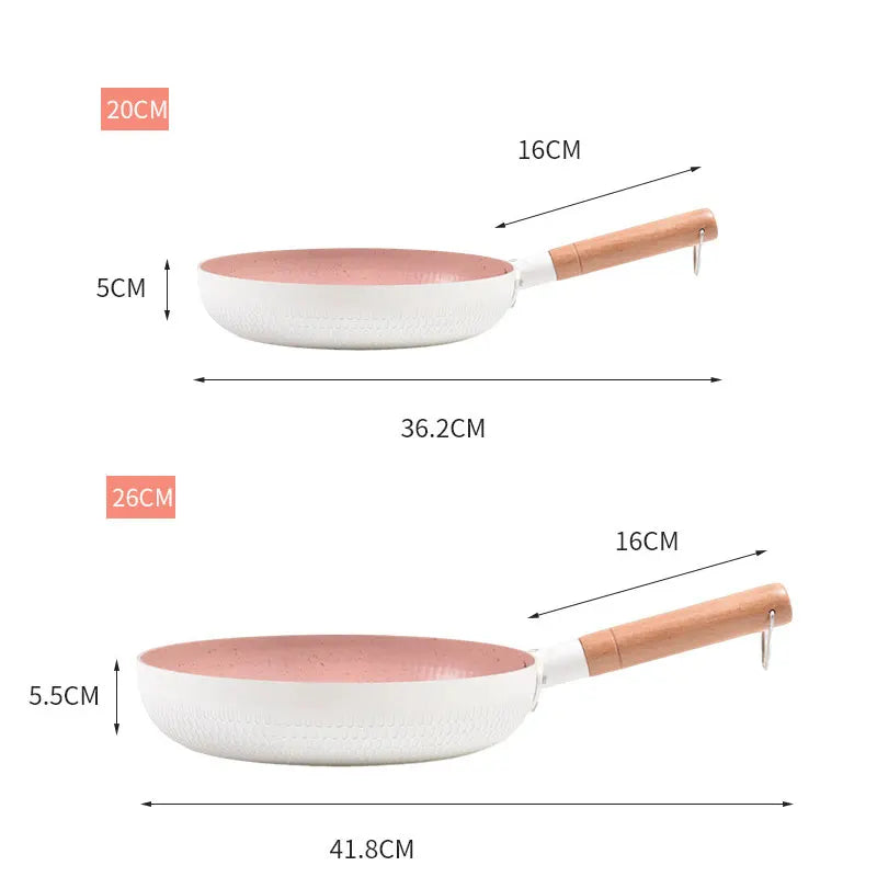 Nonstick Granite Frying Pan 20/26cm – All Stovetop Skillet Nonstick Frying Pan Axl