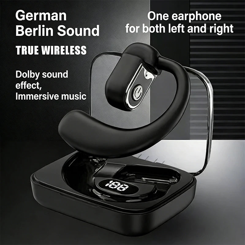 A69 Bluetooth 5.3 TWS Earphones – HiFi Stereo & LED Display Wireless Earphones Axl