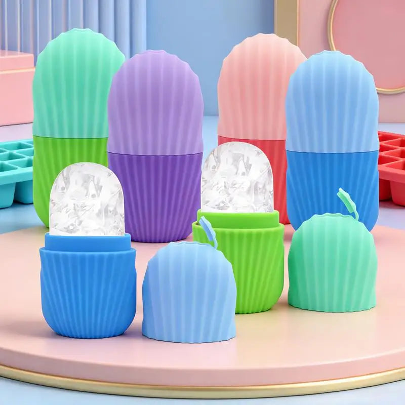 Silicone Facial Ice Roller Ball – Face & Eye Massager Facial Ice Roller Axl