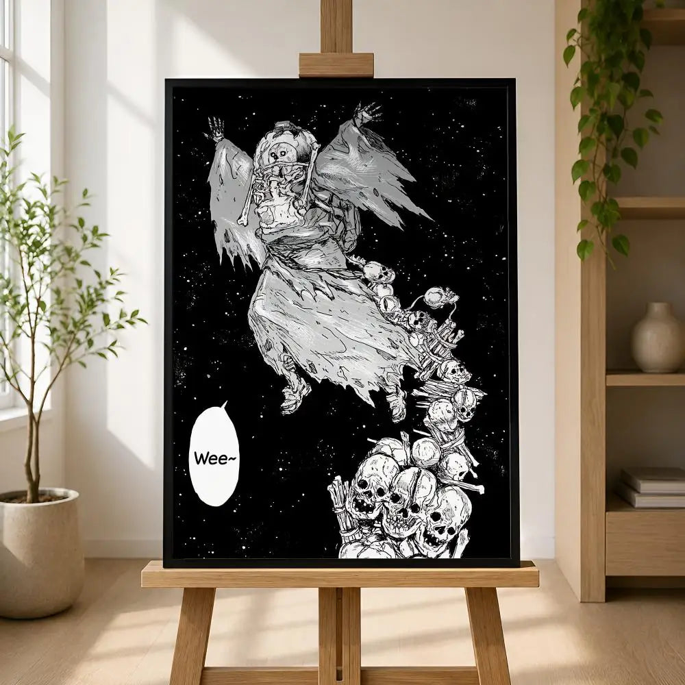 Dai Dark Anime Poster – Self-Adhesive Waterproof Wall Art Anime Wall Poster Axl