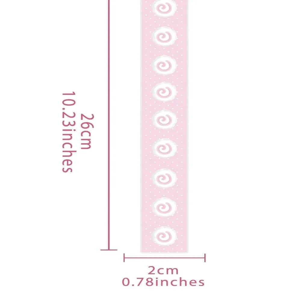 Elastic Notebook Straps for A7 M5 Planner & Scrapbook | Kawaii Planner Notebook Strap Axl