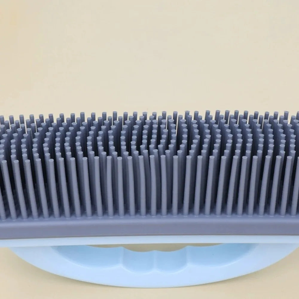 TPR Soft Bristle Dog Massage Bath Brush | Pet Grooming Comb Pet Grooming Brush Axl