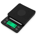 Precision Digital Coffee Scale 3kg with Timer & LCD Display Digital Kitchen Scale Axl Dark Khaki 5kg