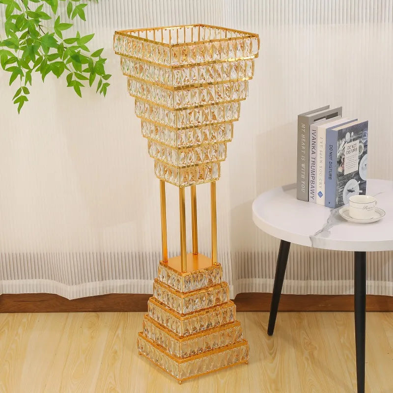 Luxury Crystal & Iron Incense Burner – Gold Censer Décor Incense Burner Axl