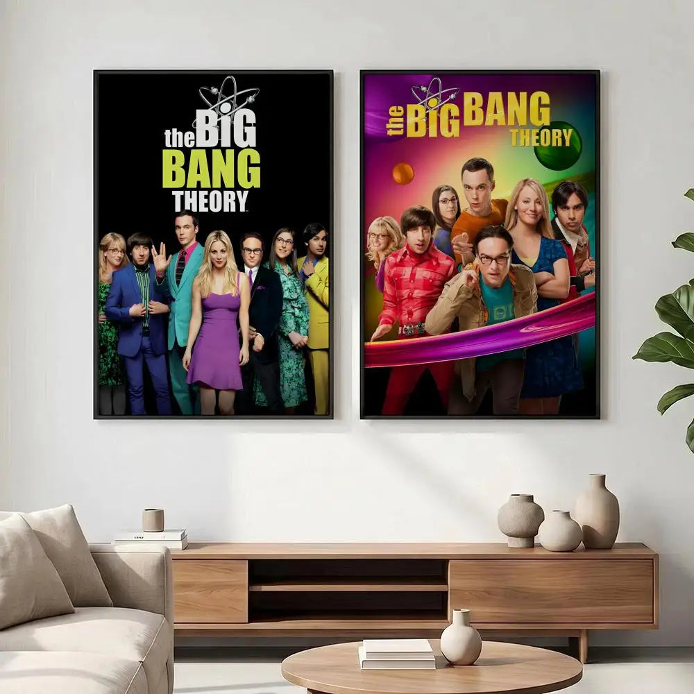 The Big Bang Theory Poster – HD Wall Art Home Decor Wall Art Poster Axl
