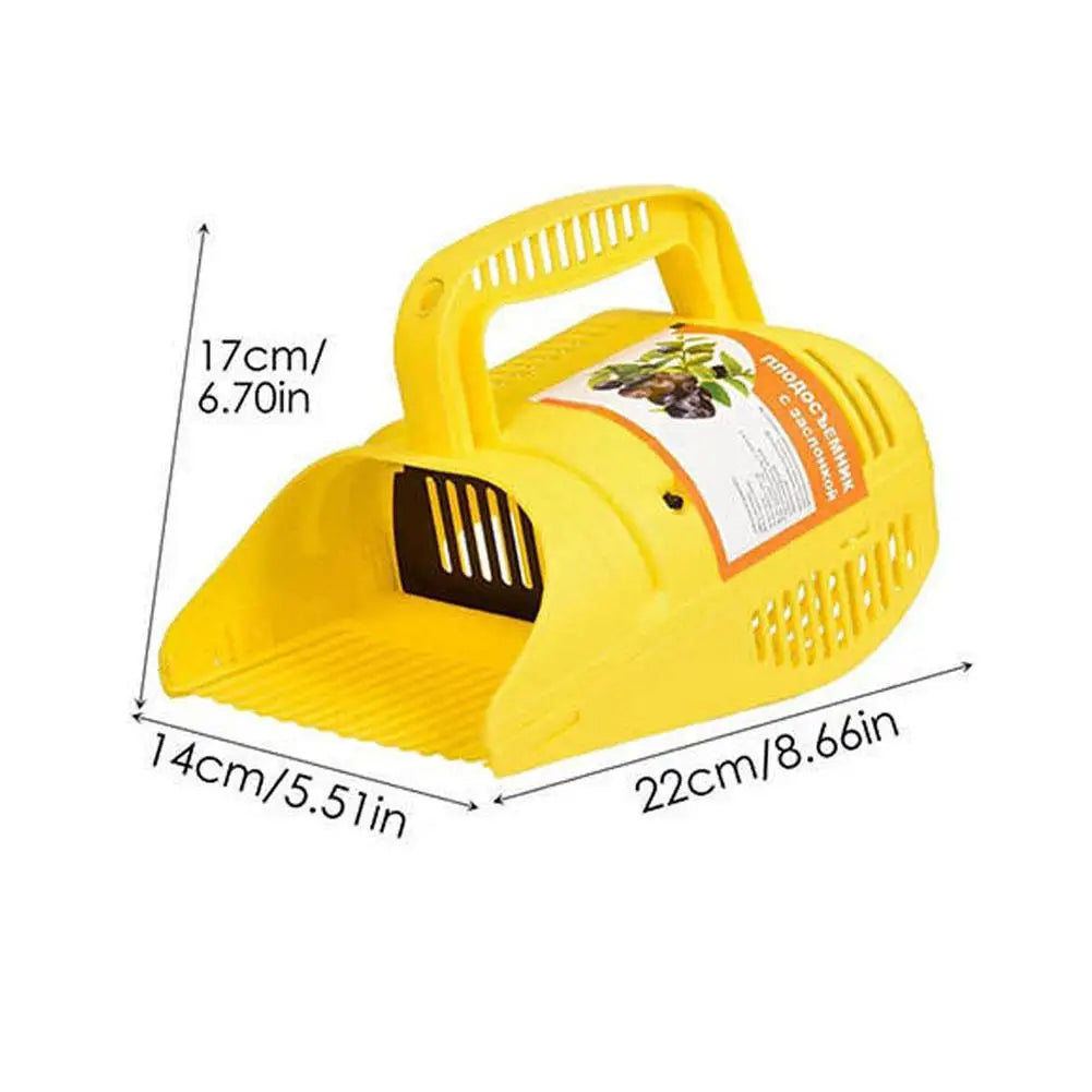 Blueberry Picker Rake – Lightweight Fruit Harvester Scoop Tool Fruit Picker Tool Axl