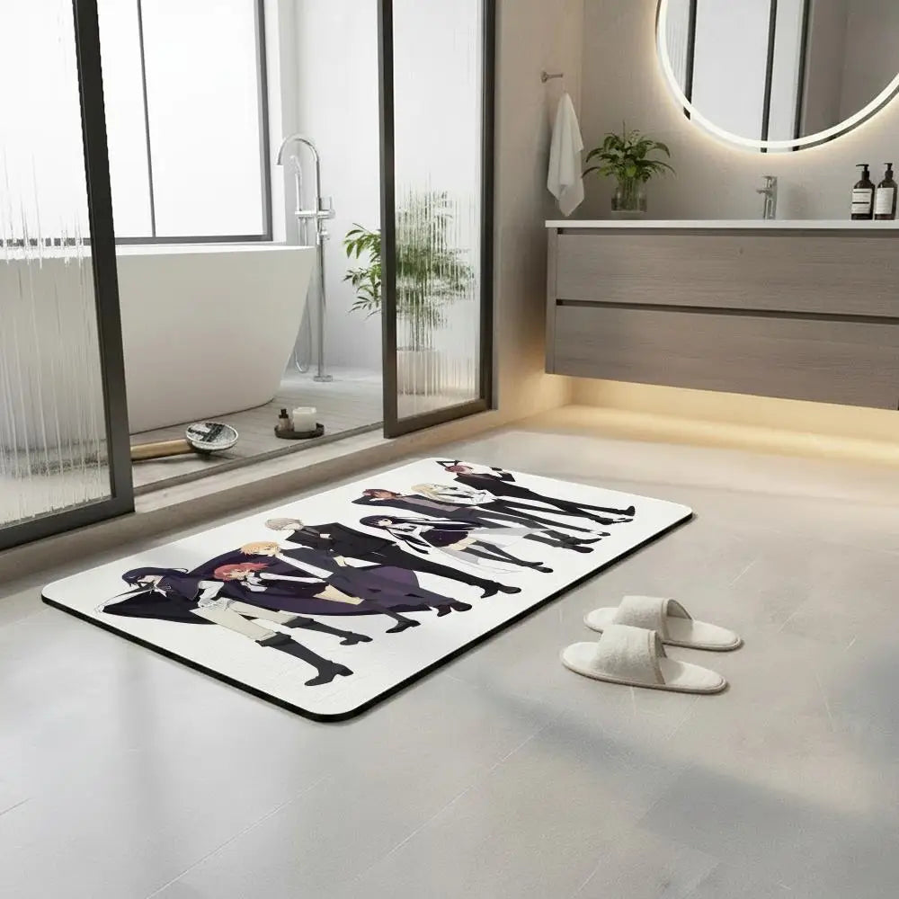 Diatomite Bath Mat – Quick Dry, Absorbent & Non-Slip Diatomite Bath Mat Axl