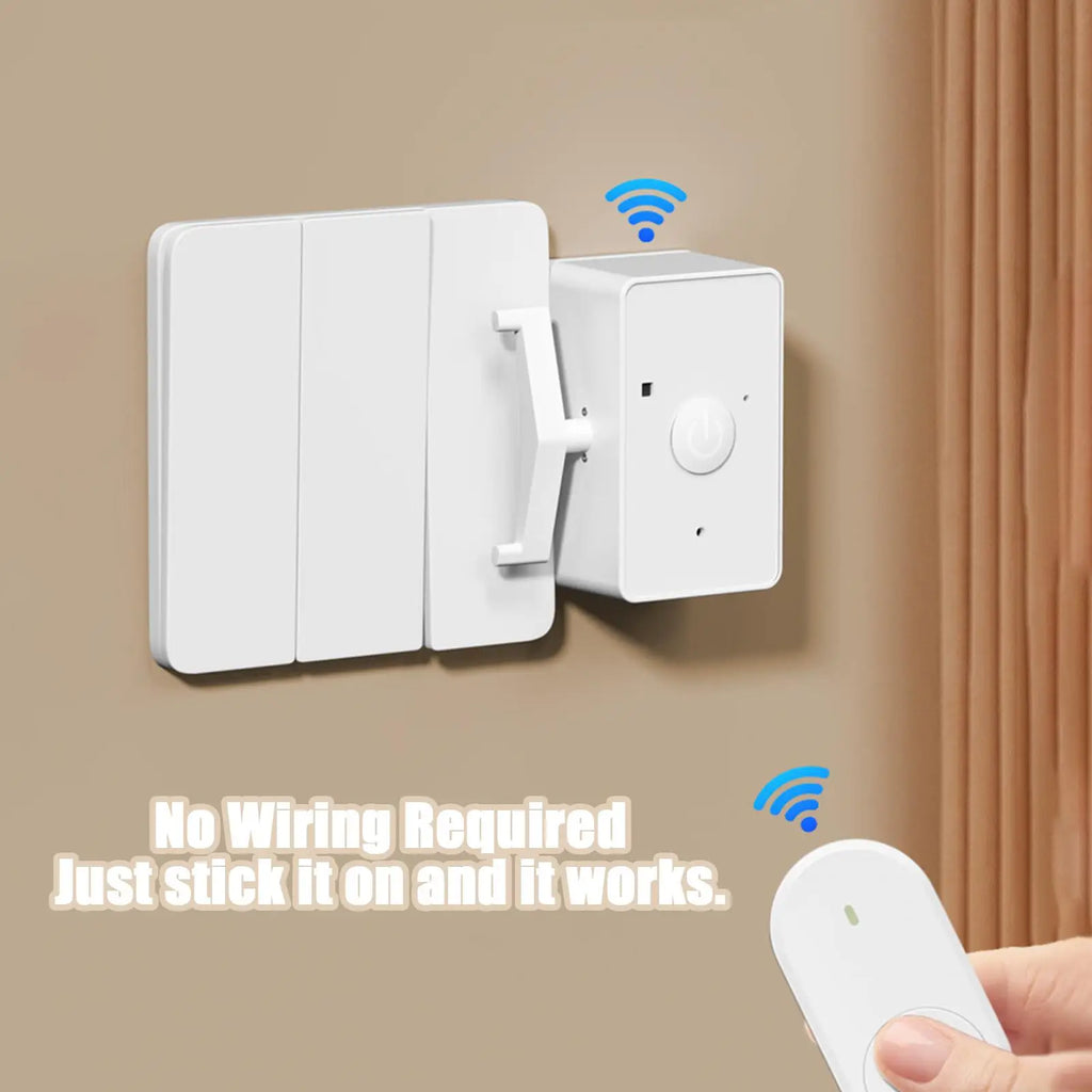 Wireless Remote Button Pusher – No-Wiring Light Switch Control Wireless Button Pusher Axl
