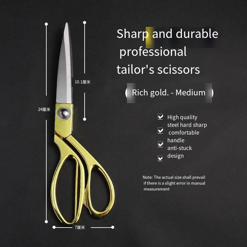 Vintage Stainless Steel Sewing Scissors – Fabric & Embroidery Sewing Scissors Axl
