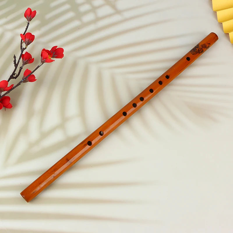 6-Hole Bamboo Flute Dizi – Traditional Chinese Instrument Bamboo Flute Axl