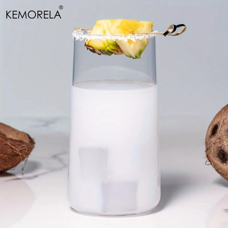KEMORELA Highball Glasses – Clear Tall Glass Cups (1/2/4 PCS) Highball Glass Set Axl