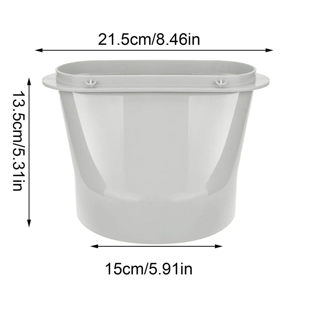 Portable AC Exhaust Hose Adapter – Flat Coupler 130mm/150mm AC Hose Adapter Axl