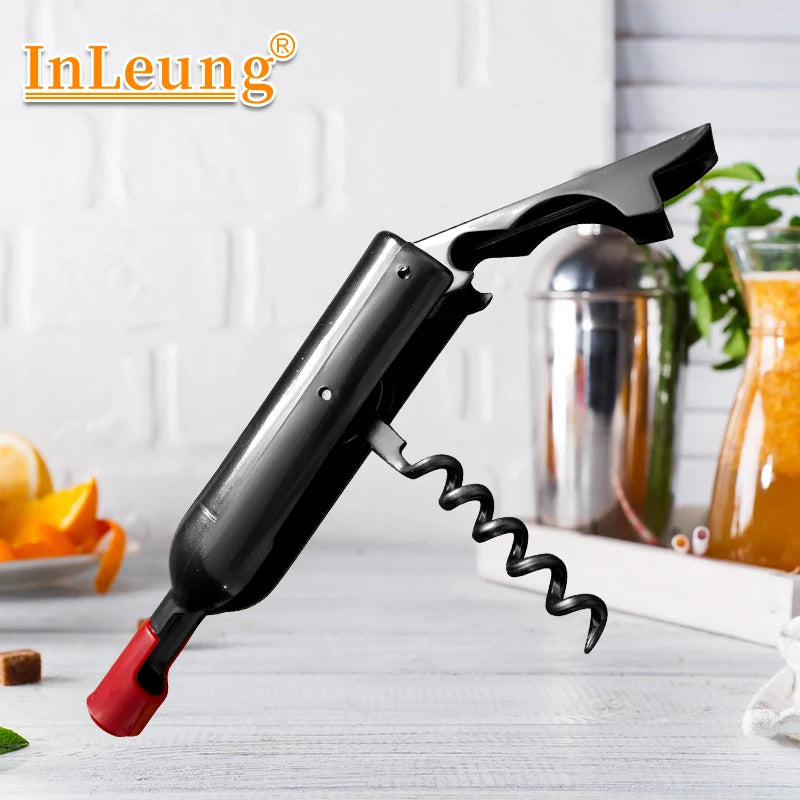 Folding Wine Bottle Opener – Stainless Steel Multifunctional Corkscrew Wine Bottle Opener Axl
