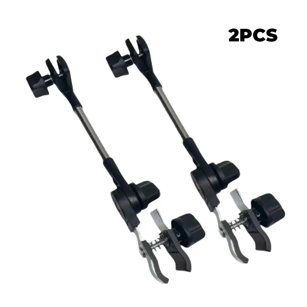 360° Chair Umbrella Holder – Adjustable Outdoor Fishing Mount Umbrella Chair Mount Axl Black 2pcs
