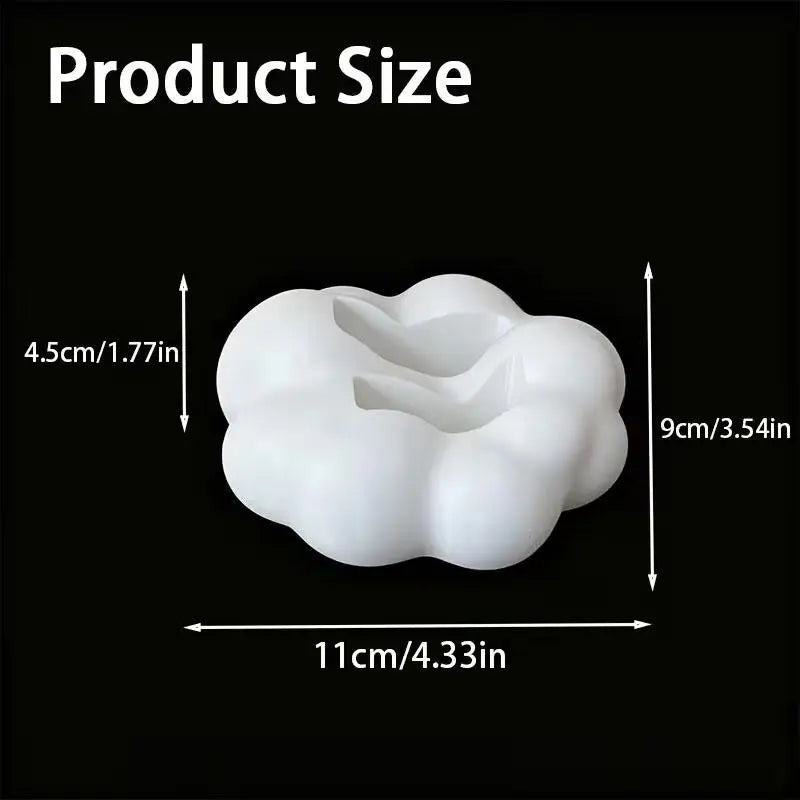 3D Cloud Remote Control Holder – Desktop Organizer Stand Desktop Organizer Stand Axl