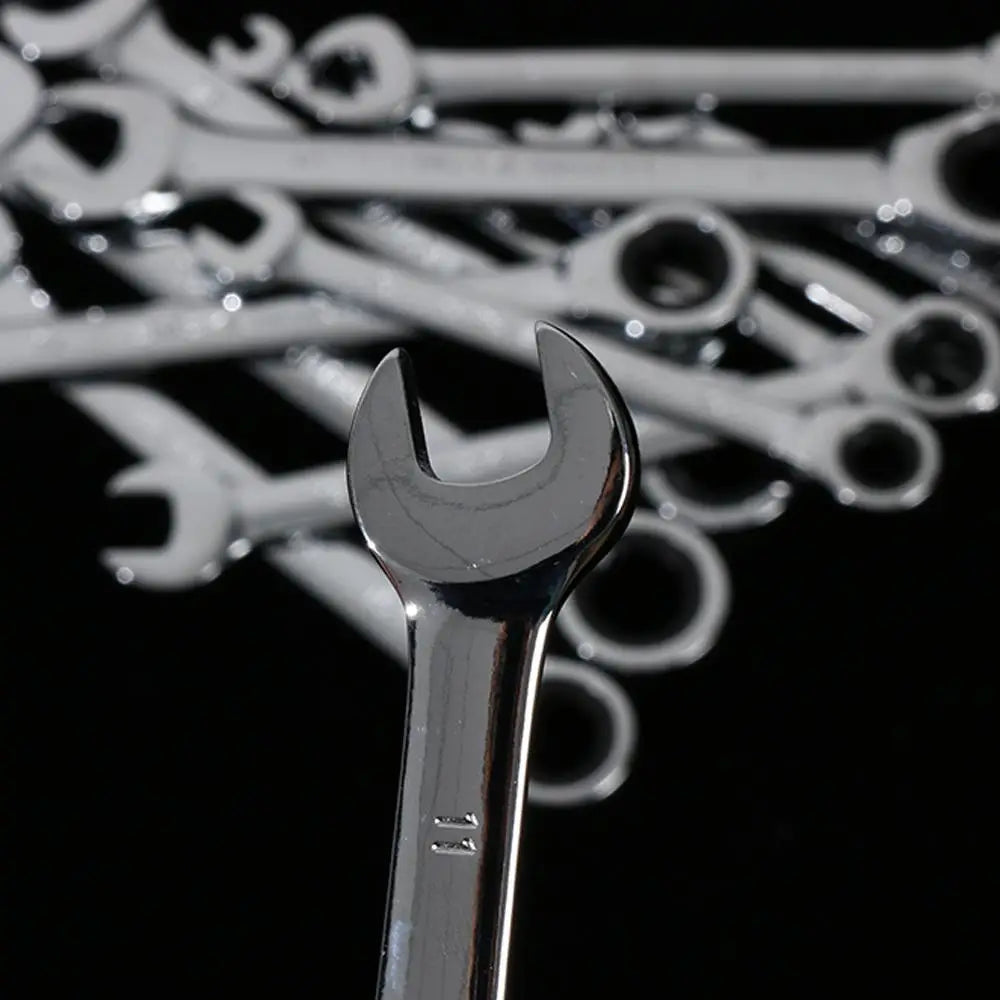 6–13mm Reversible Ratchet Wrench | Chrome Vanadium Spanner Ratchet Wrench Axl