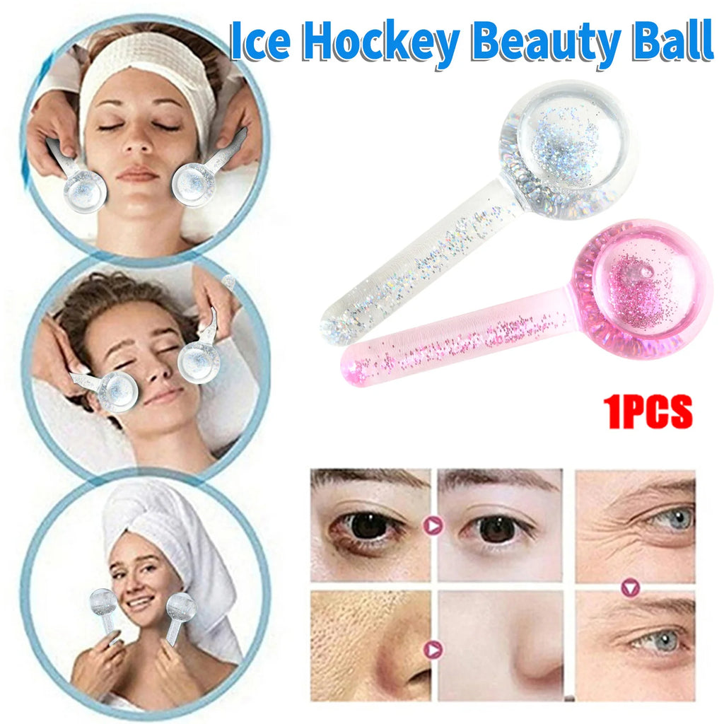 Ice Glass Massage Ball – Facial Cooling Beauty Tool | PLYS Facial Massage Tool Axl