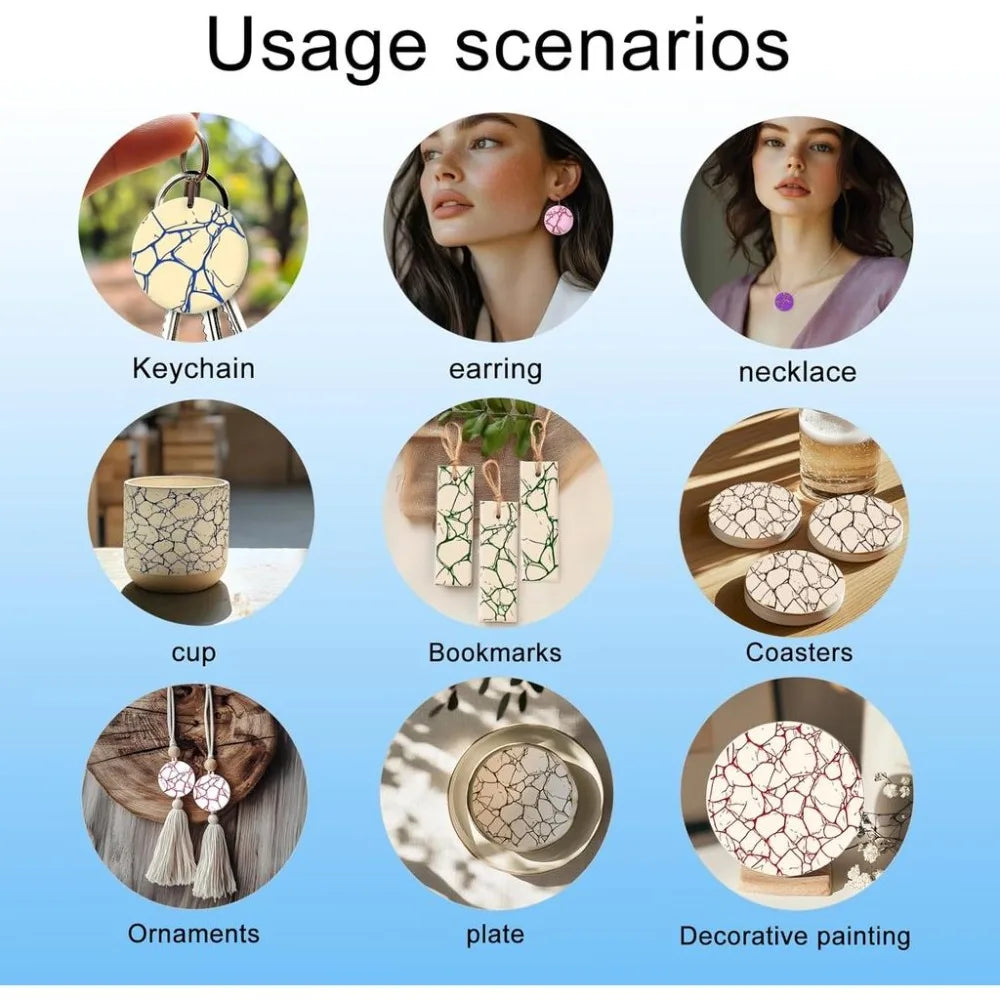 Terrazzo Polymer Clay Texture Sheet – Stone Pattern Stamp Mat Clay Texture Stamp Axl