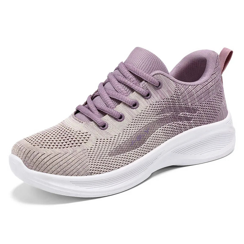 Women's Gradient Mesh Casual Sneakers – Breathable Soft Sole Women's Casual Sneakers Axl purple 39